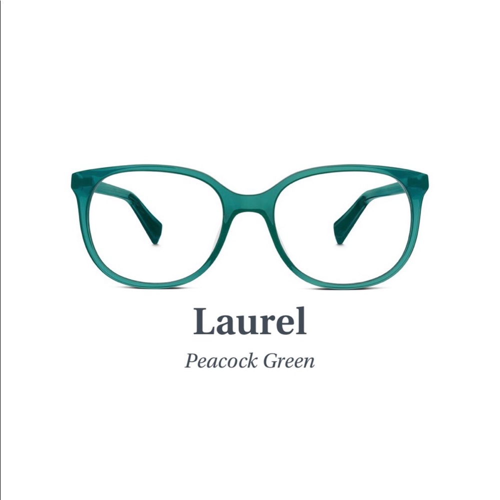 Glasses in Peacock, Turquoise